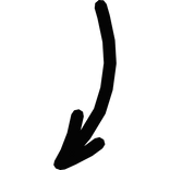 Anime Lines Arrow Facial Expression - Left