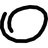 Anime Lines Confused Facial Expression - Center