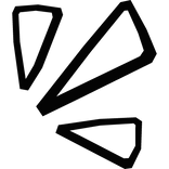 Anime Lines Surprised Facial Expression - Left