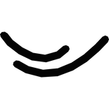 Anime Lines Tired Facial Expression - Center