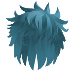 Anime Messy Hair Ice