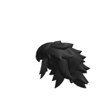 Anime Messy Long Hair (Black)