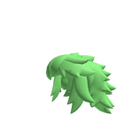 Anime Messy Long Hair (Green)