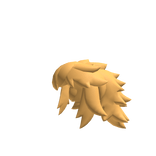 Anime Messy Long Hair (Yellow)