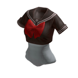 ✨Anime Preppy Uniform Swimsuit Onesie-Black 