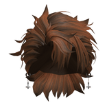 Anime Punk Messy Hair (Brown)