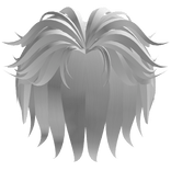 Anime Slicked Back Hair (White)