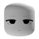 Annoyed Bored Unbothered Chibi Anime Girl Boy Face