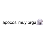 apoco si? globo de texto