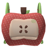 ꒰ ♡ ꒱ apple backpack in red 1.0