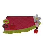 Apple Farmer Flower Skirt