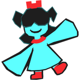 Aqua Shoulder Pal - DELTARUNE