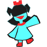 Aqua Shoulder Pal - DELTARUNE