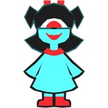 Aqua Shoulder Pal - DELTARUNE