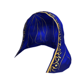 Arcane Veil in celestial blue and gold