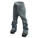 ardor* - big boot pants (aged blue)