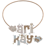 ৎ ‧ ari & kay necklace ˖° ♡