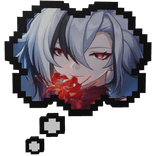 Arlecchino Genshin Impact | Thinking Bubble 