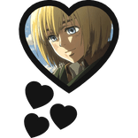 Armin Arlert Thinking Hearts Attack On Titan