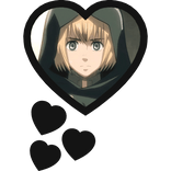 Armin Arlert Thinking Hearts Attack On Titan