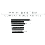 Armored Mech Combat Mode Activation HUD