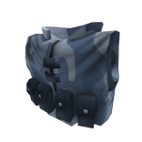 Armored Patrol Classic Body Armor Vest (Blue Camo)