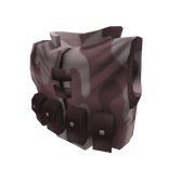 Armored Patrol Classic Body Armor Vest (Red Camo)