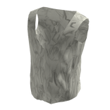 (A.S) Crinkled Metal Undershirt