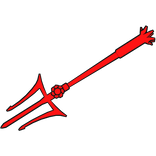 Asgore Trident Back (BUNDLE)