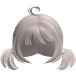 ♡ Ash Anime School Girl Mini Pigtails Hair