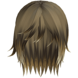 Ash Blonde Emo Long Messy Vkei Boy Hair