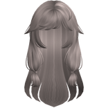 Ash Dirty Blonde Red Fox Strands Long Hair