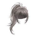 Ash Messy Ponytail