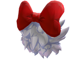 Aspyn Fluff + Bowtie (Red)
