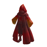 ✨Assassin Dark Hooded and Masked Cloak Set-Red