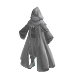  ✨Assassin Dark Hooded and Masked Cloak Set-Sliver