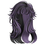 Asymmetrical Grunge Layers (Purple&Black)