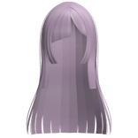 ♡ : asymmetrical hime anime hair lilac