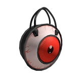 Atemporal - Creepy black and red eye handbag