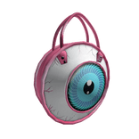 Atemporal - Creepy blue and pink eye handbag