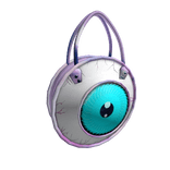 Atemporal - Purple creepy eye handbag