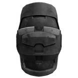 Augmented Soldier's Black Security L Shoulder