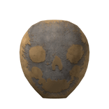 Augmented Soldier's Gold Skull Hunter Visor
