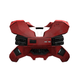 Augmented Solider's "Sunder" Red Chestplate