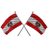 🇦🇹 Austria Shoulder Double Flag