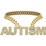 autism chain necklace