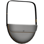 AV Designer Ombre Leather Purse -Black