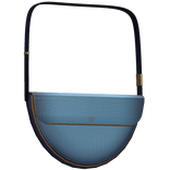 AV Designer Ombre Leather Purse - Blue