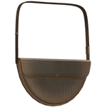 AV Designer Ombre Leather Purse - Brown