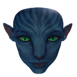 Avatar blue navy | mask